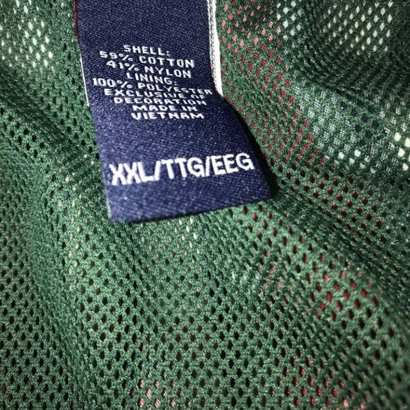 Chaps Red & Blue Plaid Lined Swimsuit Size XXL - Picture 4 of 8